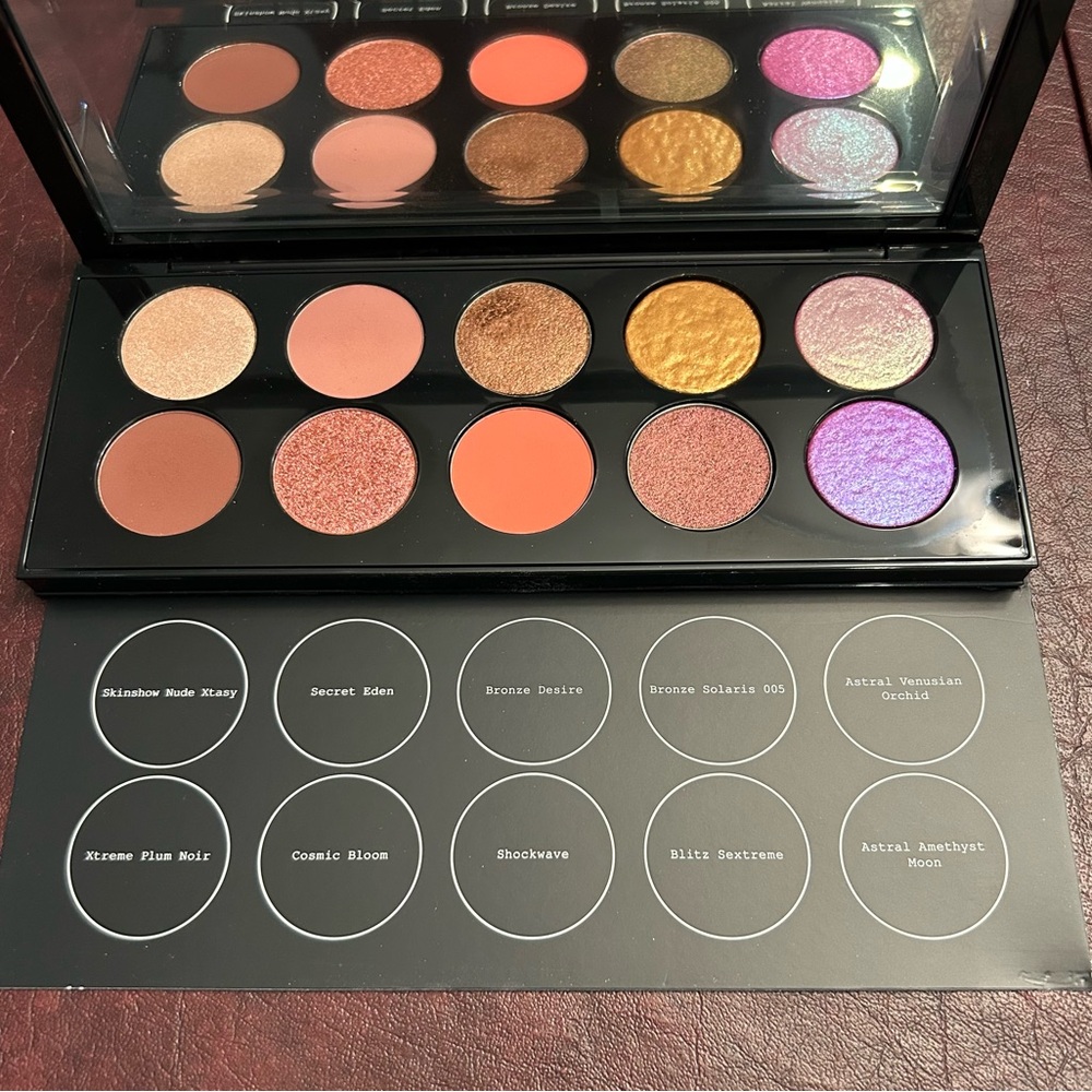 Pat McGrath Gold and Purple Eyeshadow Palette